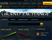 Tablet Screenshot of itemdb-rs.runescape.com